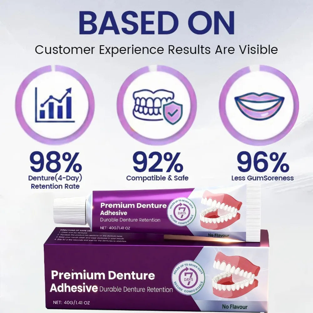 Denture Adhesive Cushion & Silicone Reline Kit – Stable Hold Denture Adhesive Kit Oasis Select