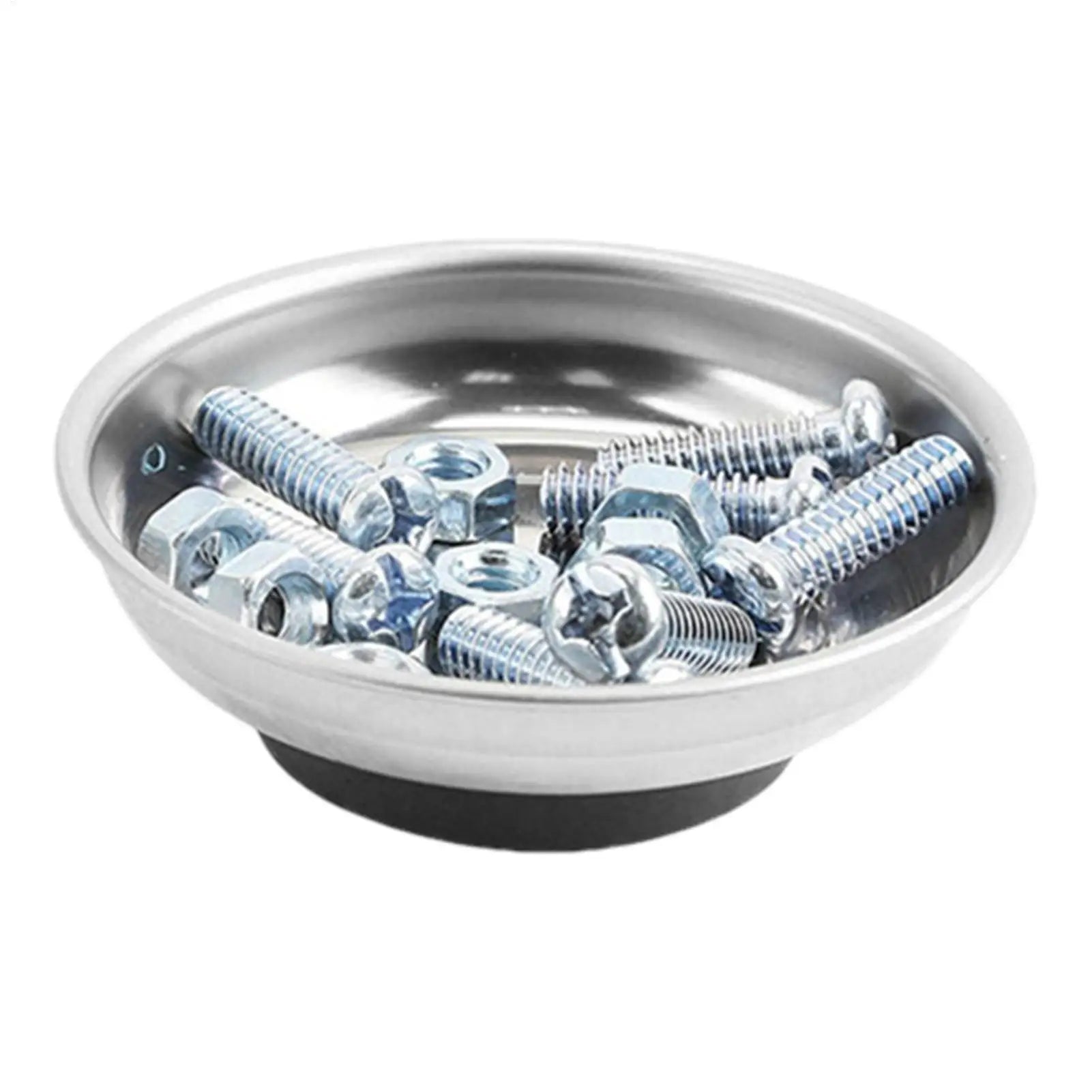 Screw Tray Parts Holder Magnetic Dish Stainless Steel Screw Bow Portable Magnetic Bolt Holder Tray Magnet Parts Tools Bowl Oasis Select
