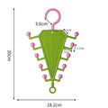 V-Shape Double-Sided Closet Hanger | 12-Hook Space Saver