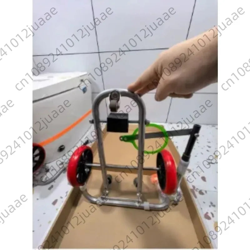 Toilet Auxiliary Installation Artifact, Positioning and Moving, Folding Portable Labor-saving Trolley, Easy Installation Oasis Select