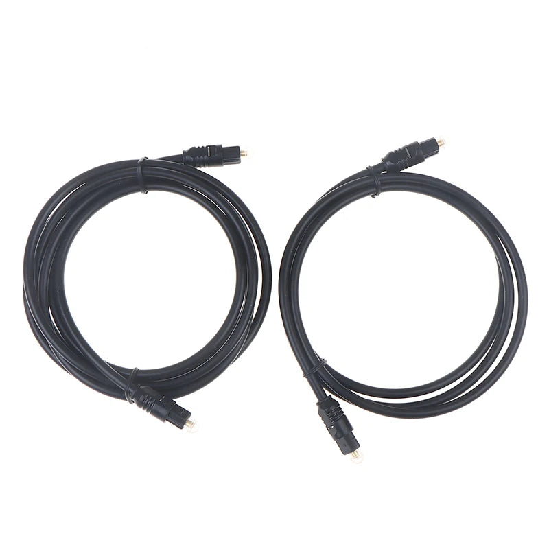1/2Pcs Digital Audio Output Cable Optical Audio Toslink Cable OD 4.0 Mm 1Meter/2Meter Connection Power Amplifier Cable Oasis Select