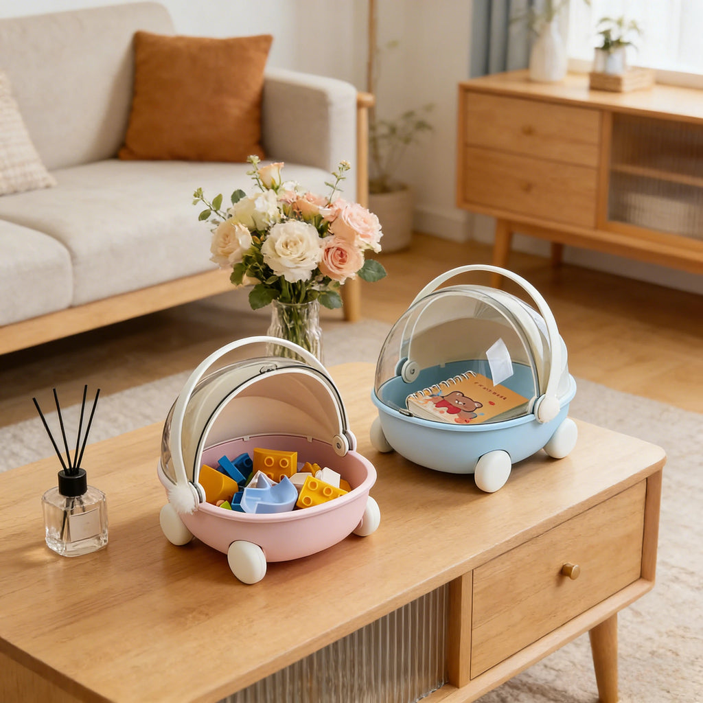 Matrabbu Mokoko Doll Stroller with Storage Box Space Module Doll Sleep Cradle Cart Doll Bed Furniture Accessory Set Oasis Select