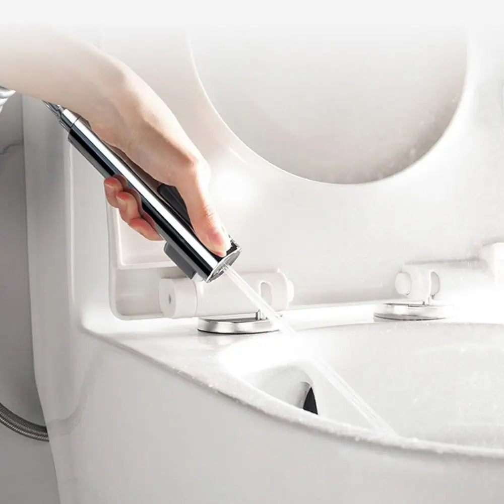 Plastic Bidet Sprayer Multi-functional Handheld Faucet Toilet Sprayer High Pressure Shattaff Shower Self Cleaning Accessories Oasis Select