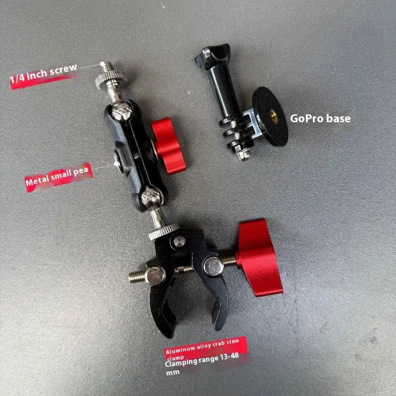 1 Set Photography Accessories Camera Metal Super Clamp With Double Ball Head Magic Arm For Monitor Light Mic Phone Mount Oasis Select A2