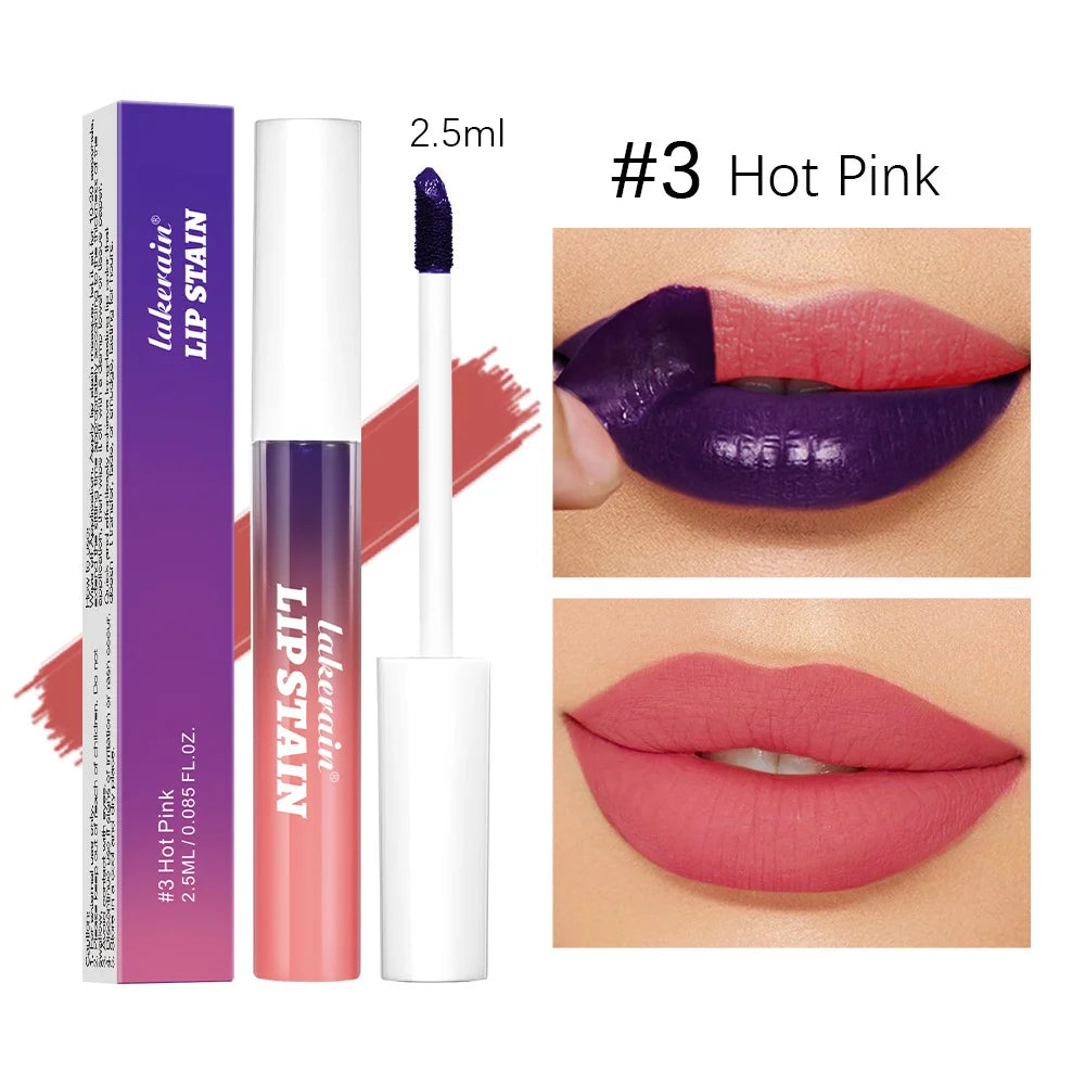 Lip Liner Pencil Peel Off Lip Stain Tattoo Long Wearing Matte Waterproof Smudge Proof Transfer Proof Lip Cosmetic For All Day Oasis Select Hot pink