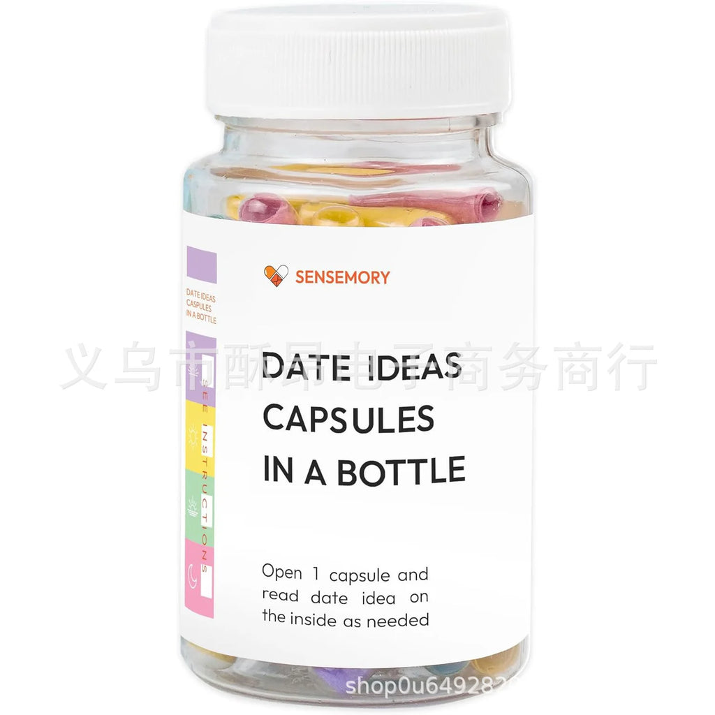 Love Messages in a Bottle Long-distance relationship pre-written love capsule can gift Oasis Select Date Ideas