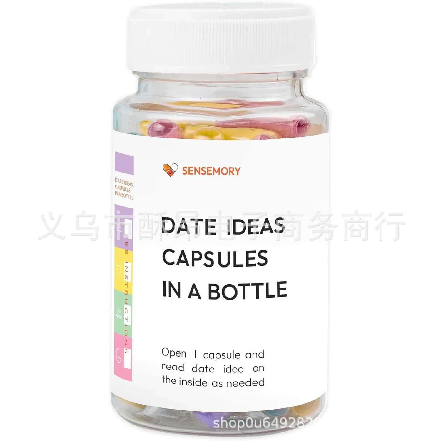 Love Messages in a Bottle Long-distance relationship pre-written love capsule can gift Oasis Select Date Ideas