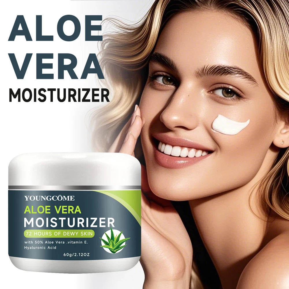 YOUNGCOME Aloe Vera Face Cream – Deep Hydrating Moisturizer