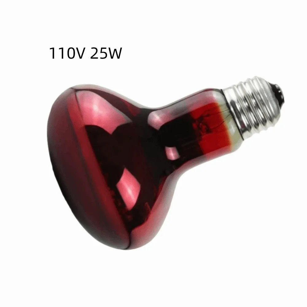 E27 UVA Reptile Heating Lamp 25–100W | Daylight Heat Bulb