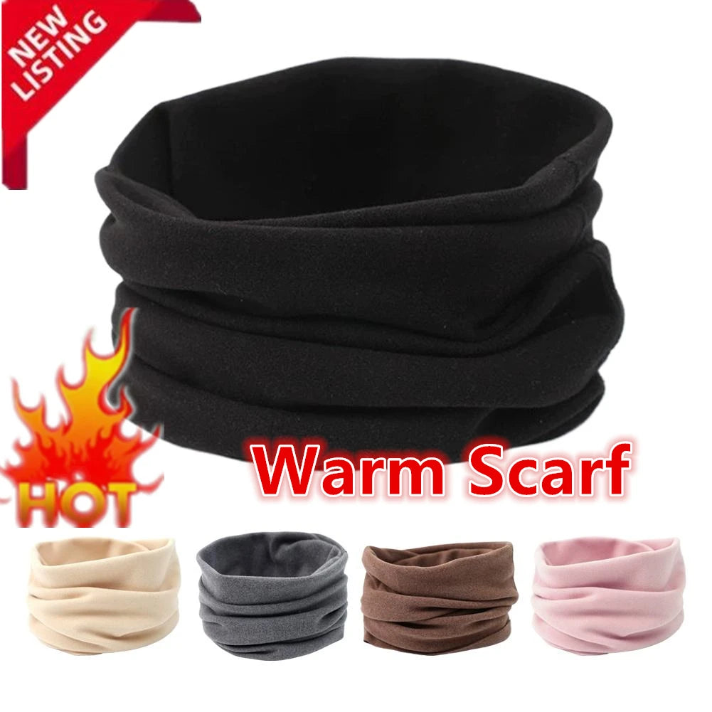 Neck Tube Scarf Winter Ear Warmer Fishing Skating Running Sport Scarf Adjustable Neck Collar Neckerchief Cycling Oasis Select