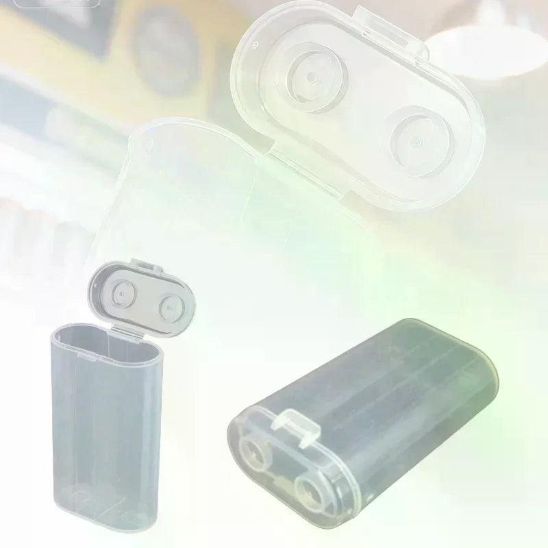 Waterproof 18650 Battery Plastic Storage Box Rechargeable Battery Power Bank Plastic Cases Durable 18650 Battery Holder Case Oasis Select