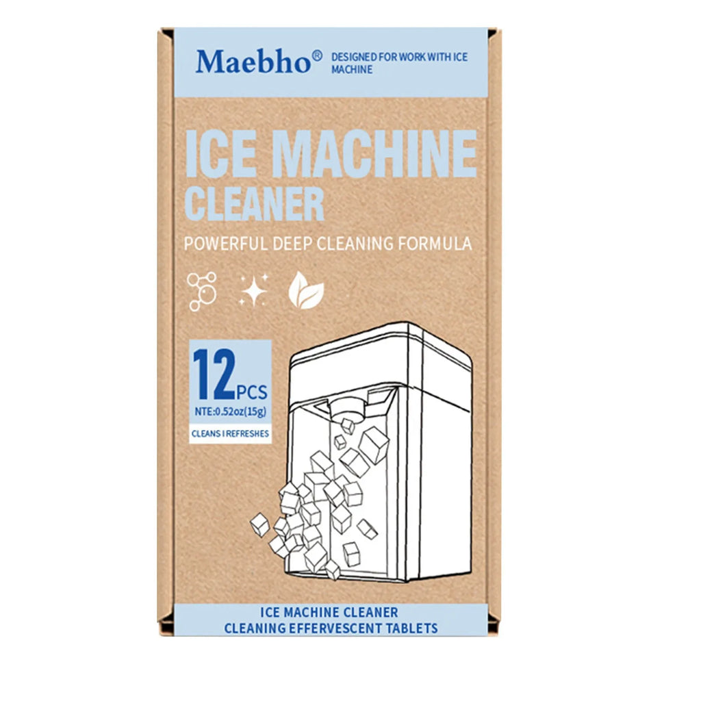 12-Pack Ice Maker Cleaner Descaler Tablets – All Machines Ice Maker Cleaner Oasis Select