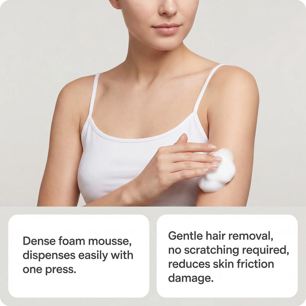 OceAura Painless Hair Removal Spray – Growth Inhibitor 140ml Depilatory Spray Oasis Select