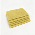 5pcs Coconut Fiber Scouring Pads - Non-Woven, High-Quality Reusable Exfoliating Pads for Kitchen and Living Room Cleaning Oasis Select 5pcs