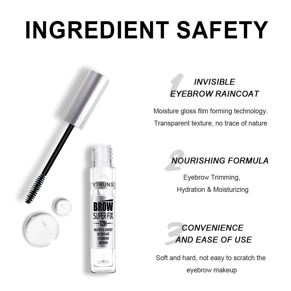 Waterproof Eyebrow Gel – Smudge-Proof, Long-Lasting Hold