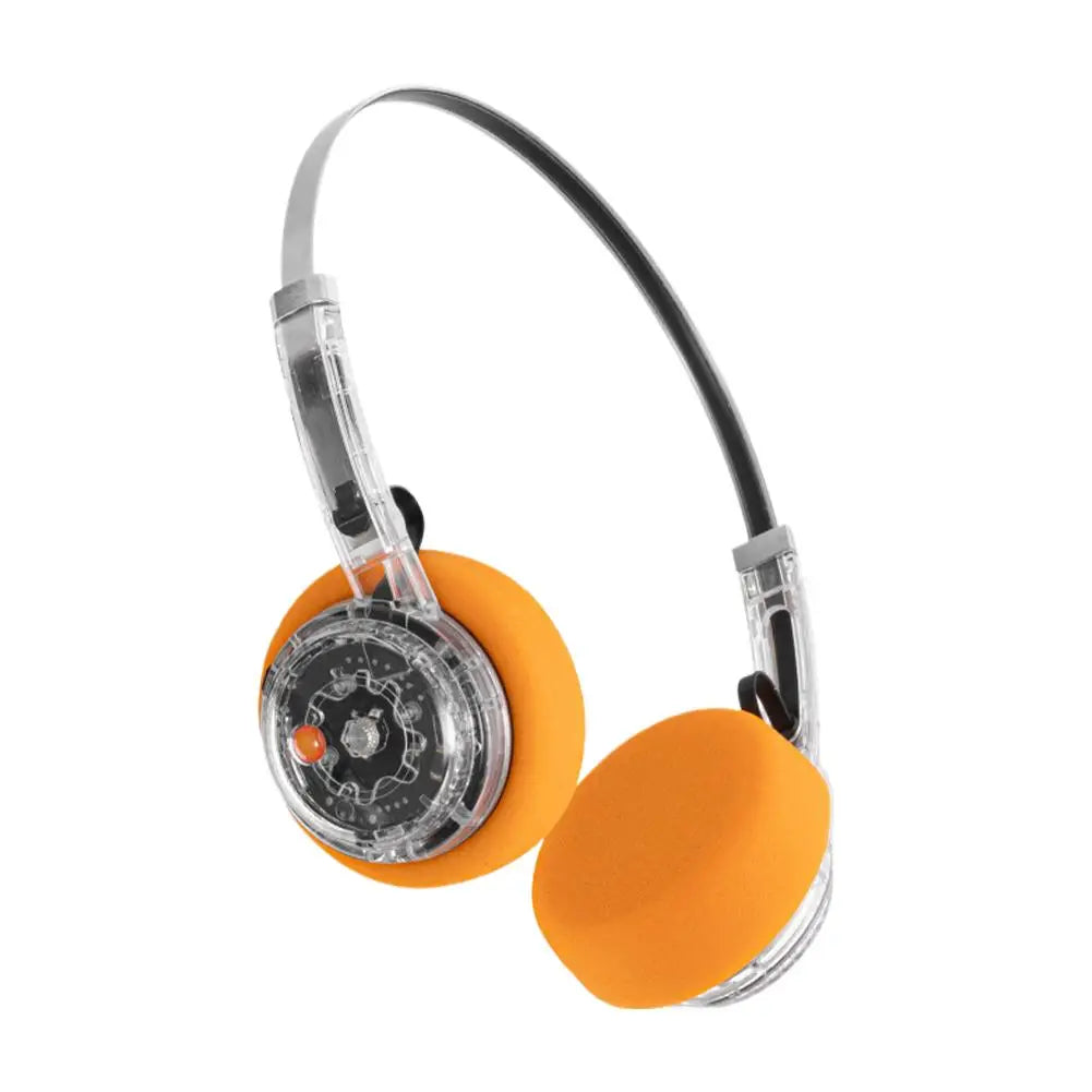 Retro Transparent Wireless Headphones | Bluetooth 5.2 | 20Hr