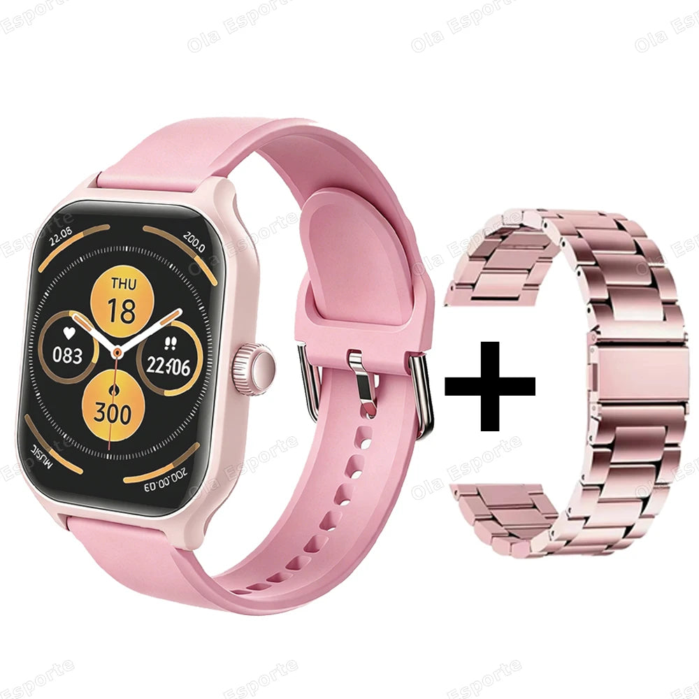 Ola Esporte 1.85" Smart Watch – Bluetooth Call & Fitness Tracker