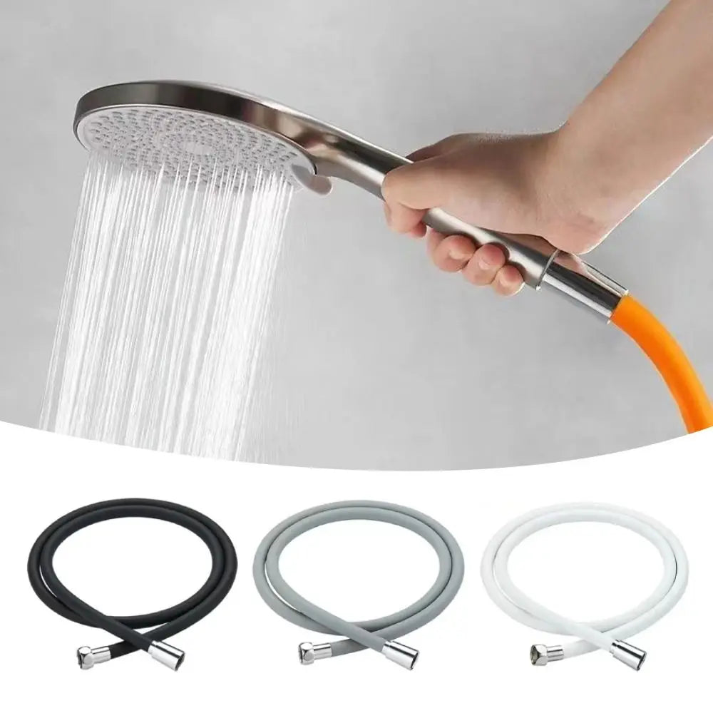 1.5/2M Silicone Flexible Shower Hose Anti-Winding Soft With Skin Touch Extension High Pressure Pipe Explosion Proof Oasis Select