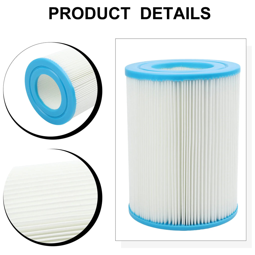 Pool Filter Cartridge For PDM28 461273 White PET Replacement Element Swimming Spa Water Cleaning Maintenance Tool Oasis Select