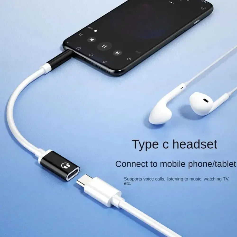 3.5mm Male To Type-c Female Headphone Aux Cable Converter Type-C To 3.5mm Jack Converter Earphone Audio Adapter Cable Oasis Select