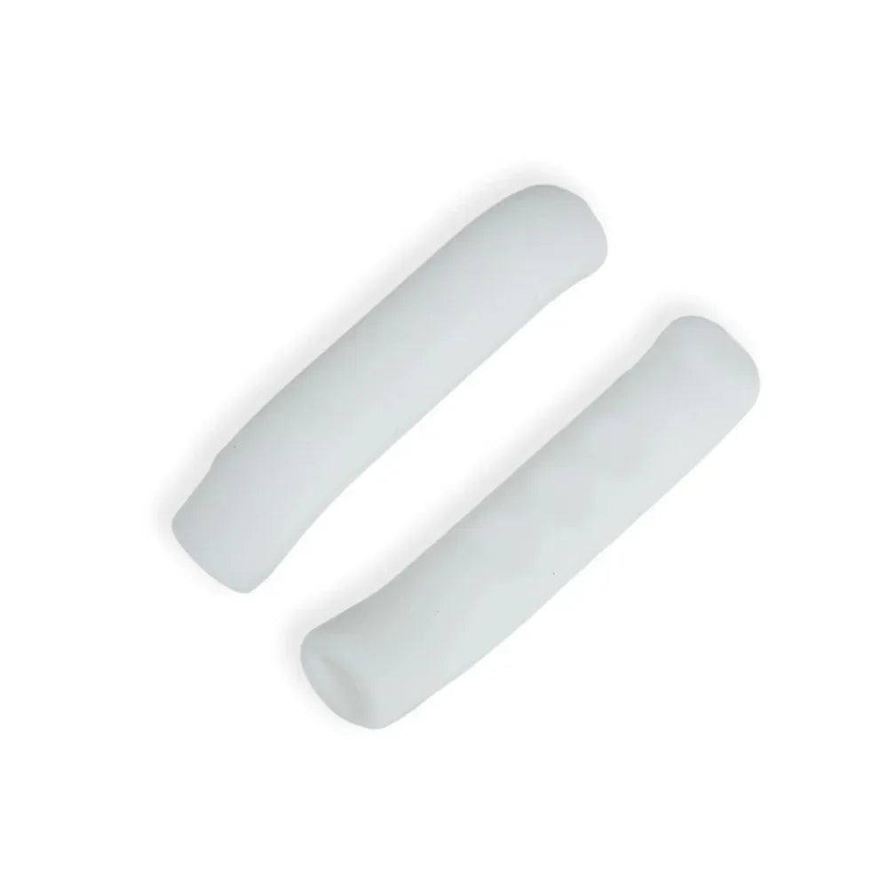 1/4Pairs Bike Brake Lever Protective Silicone Bicycle Lever Grips Bicycle Brake Handle Cover Bicycle Accessories Oasis Select 1pairs- White