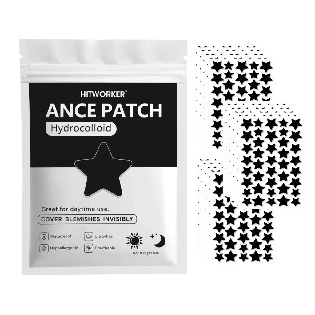 600/400/200pcs/box star shaped - containing tea tree oil acne patch, alcohol free, non irritating absorption of acne secretions Oasis Select