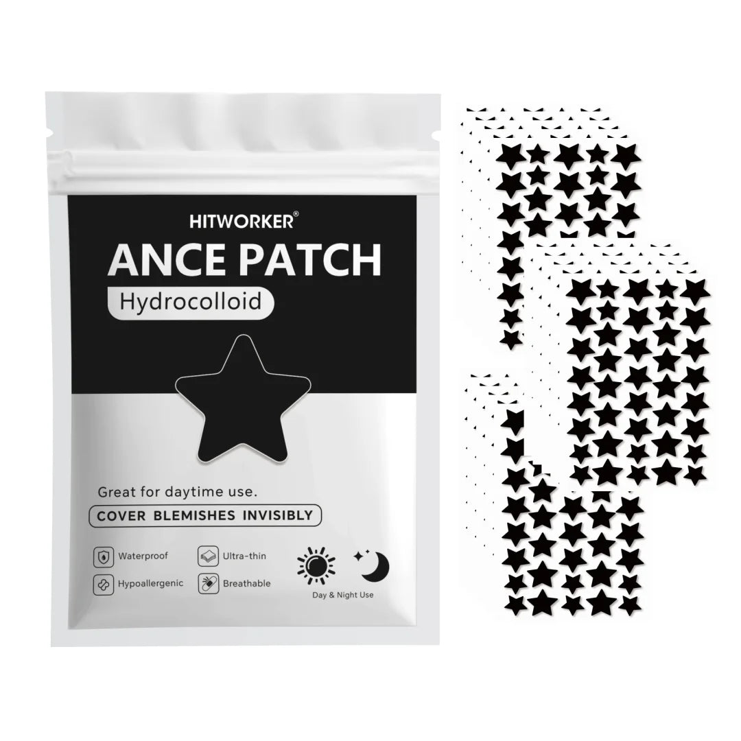 600/400/200pcs/box star shaped - containing tea tree oil acne patch, alcohol free, non irritating absorption of acne secretions Oasis Select