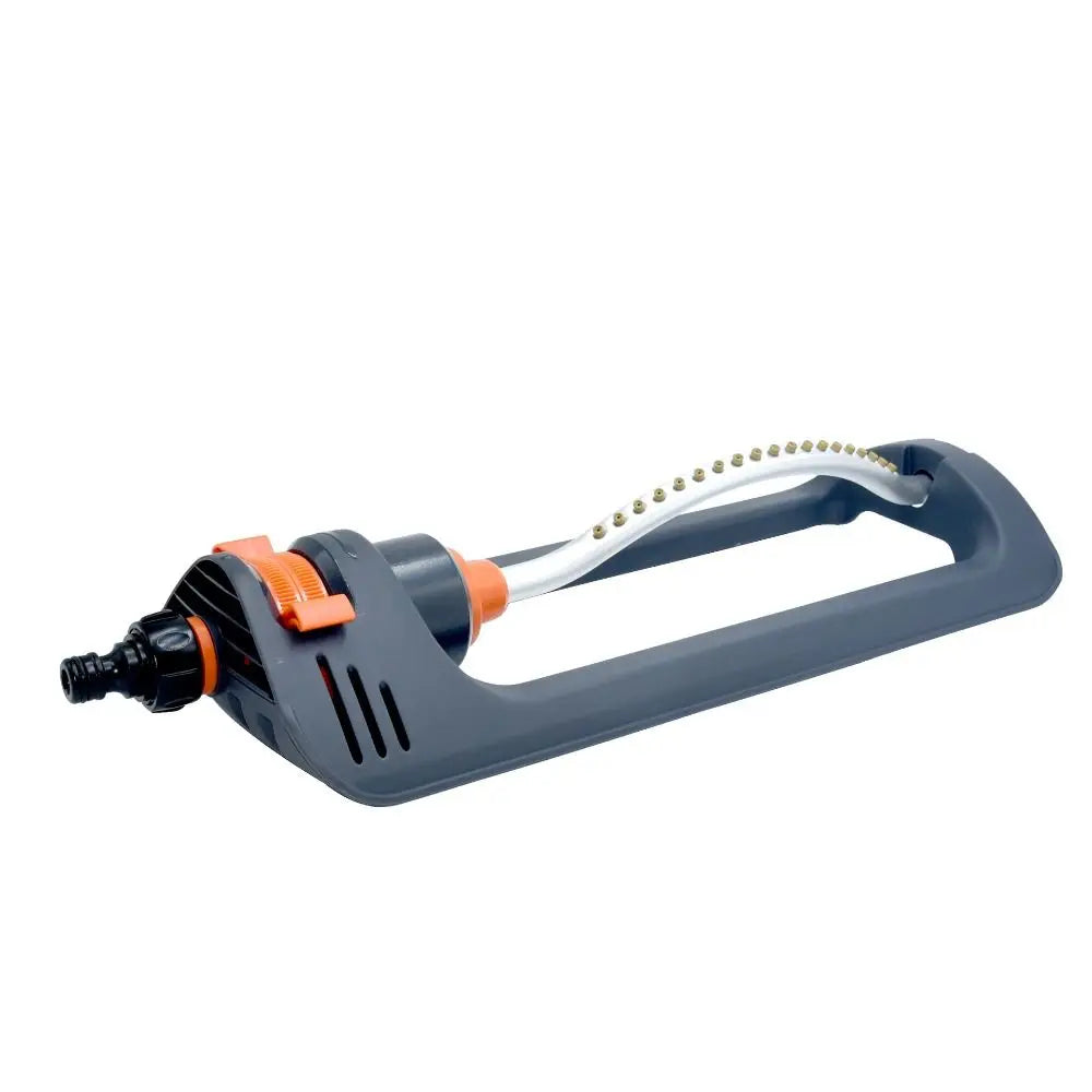 Automatic Lawn Swing Sprinkler Oscillating with 19 Nozzle Agriculture Watering System Aluminum Tube Adjustable Oasis Select 45.5x15cm