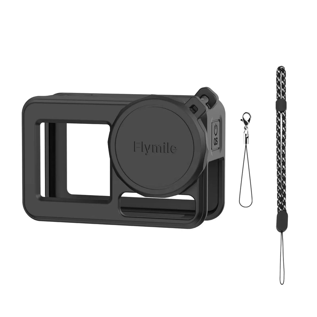 Silicone Case & Lens Cap for DJI Action 5 Pro / 4 / 3