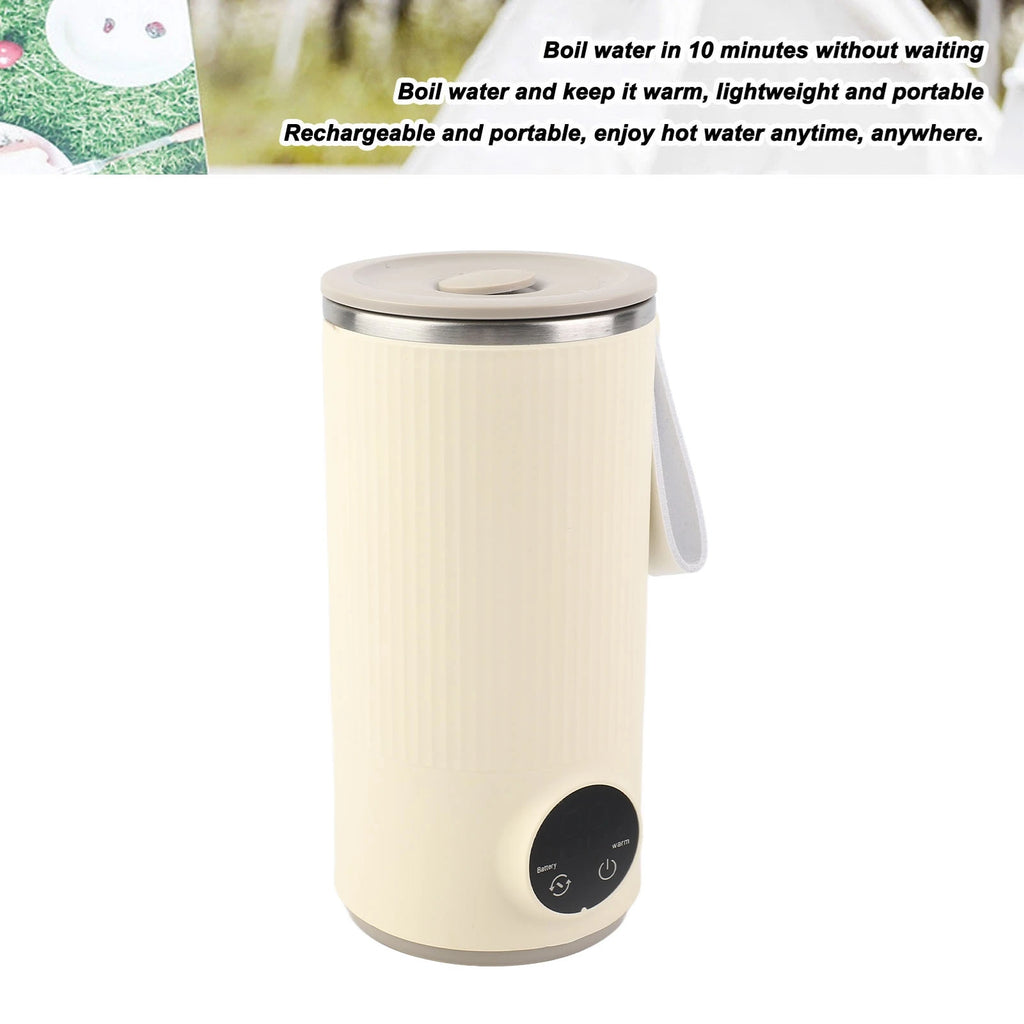Portable Rechargeable Milk Warmer & Shaker | USB, 400ml