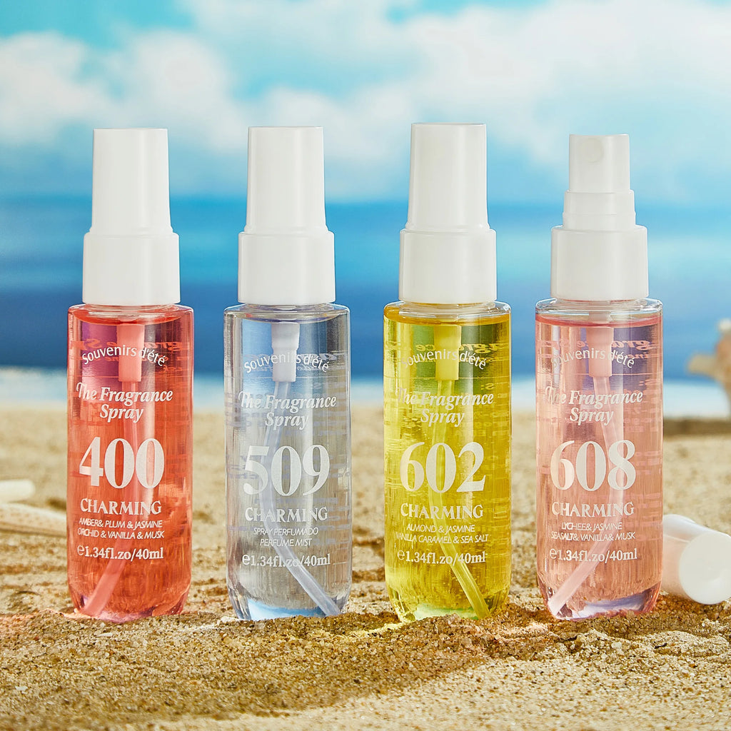 4-Piece Alcohol-Free Body & Hair Fragrance Spray Set – Gift Body Fragrance Spray Oasis Select