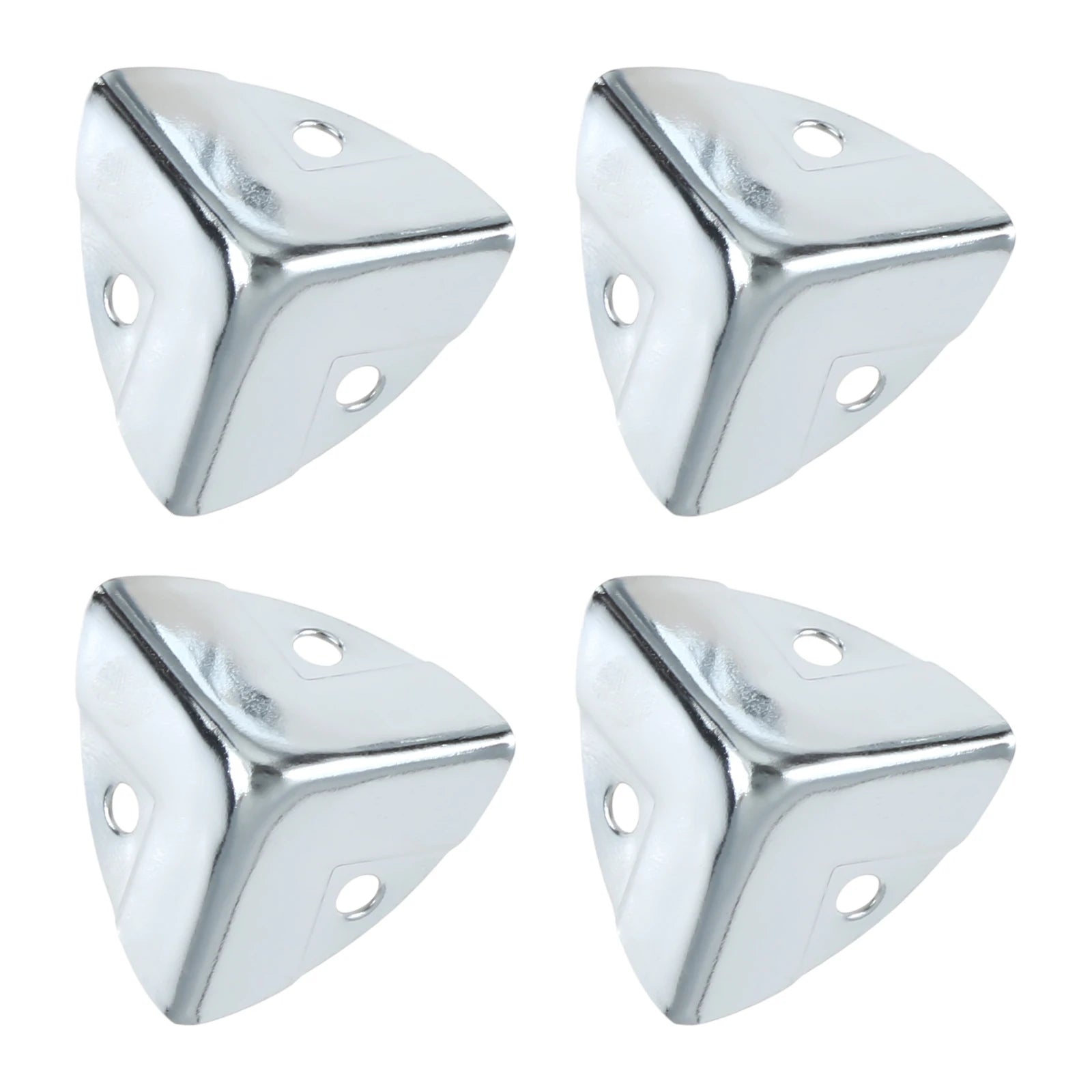 4Pcs Metal Corner Protectors for Tool Box, Flight Case & Luggage