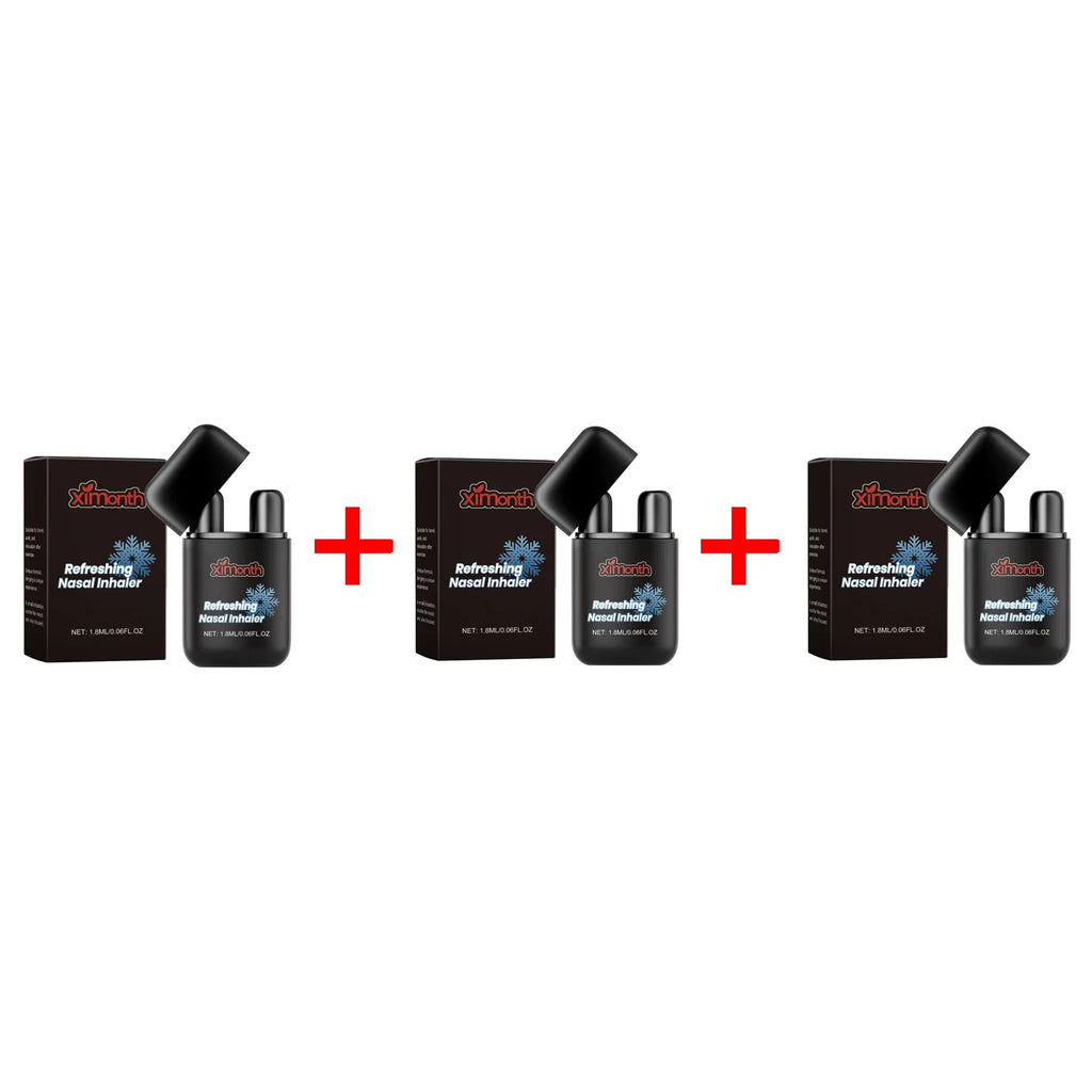Nasal Inhaler Wake Up Stick Brain Avoid Sleepiness Relieve Breathing Fatigue Discomfort Restore Clear Mind Herbal Body Care Oasis Select 1.8ml Boxed X 3PCS