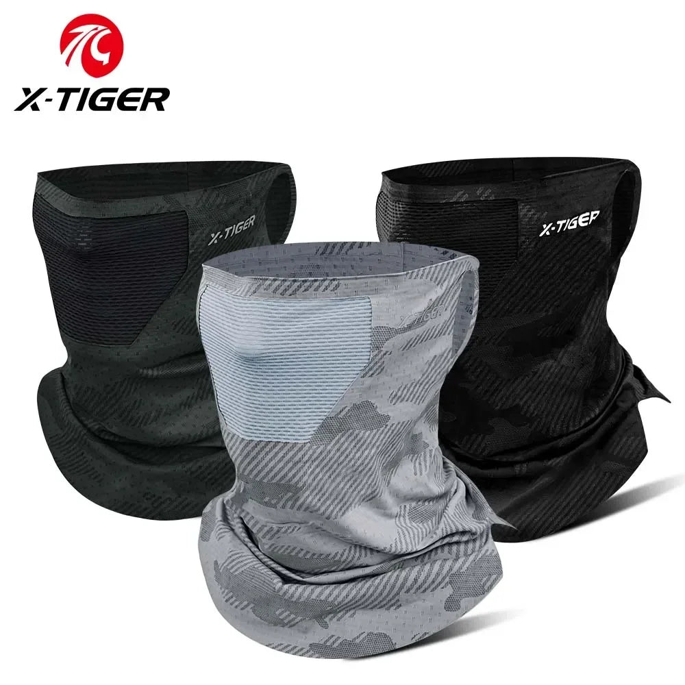 X-TIGER Sunscreen Motorcycle Mask Breathable Quick-Drying Motorcycle Fishing Bicycle Windproof Scarf Summer Face Towel Scarf Oasis Select