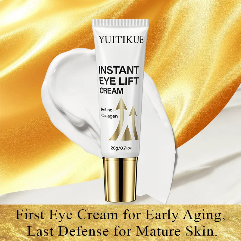 YUITIKUE Instant Eye Lift Cream with Retinol & Collagen, Daily Under-Eye Care for Smooth, Hydrated Skin Oasis Select