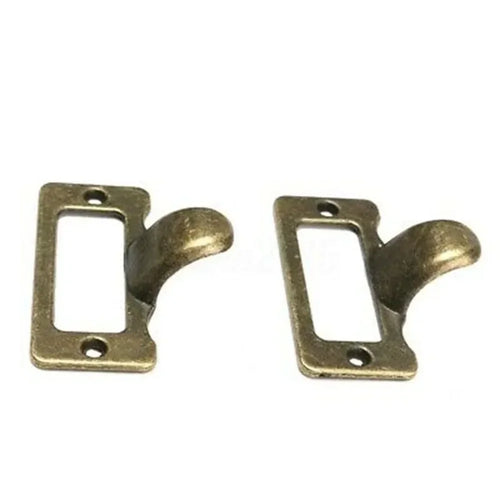 High Quality 10 PCS Label Pulls 48mm*35mm Vintage Antique Brass Antique Style Cabinet Cupboard Name Card Holder Oasis Select