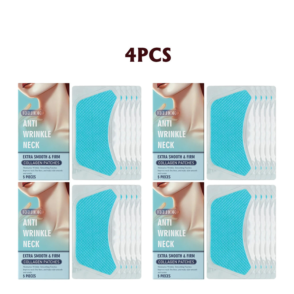 Eelhoe Collagen Neck Mask Patches – Firm, Lift & Hydrate Collagen Neck Mask Oasis Select 4pcs