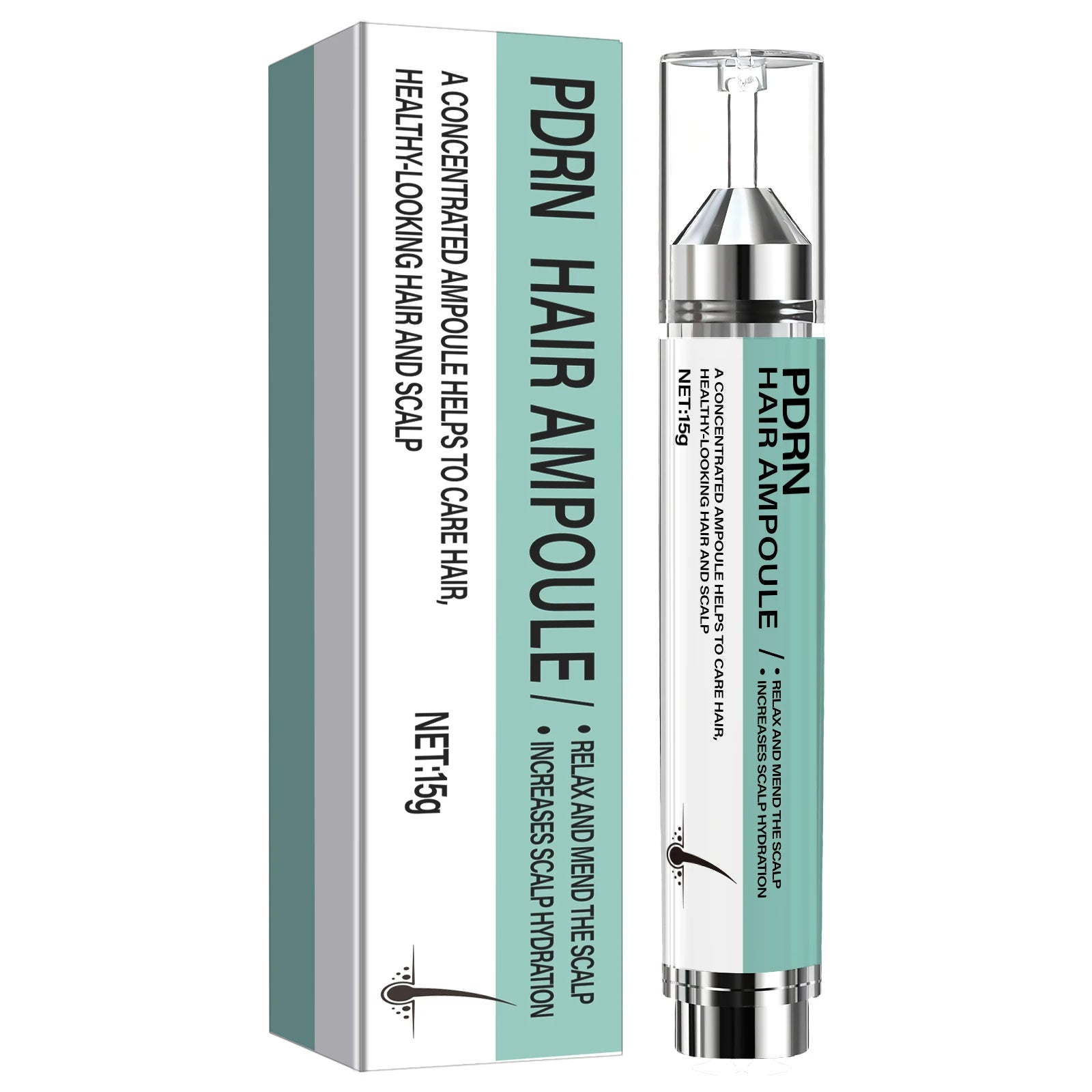 Hair Ampoule with Keratin & Biotin, Deeply Moisturizes & Repairs Hair, Increases Scalp Hydration for Healthy-Looking Hair. Oasis Select Nourishing