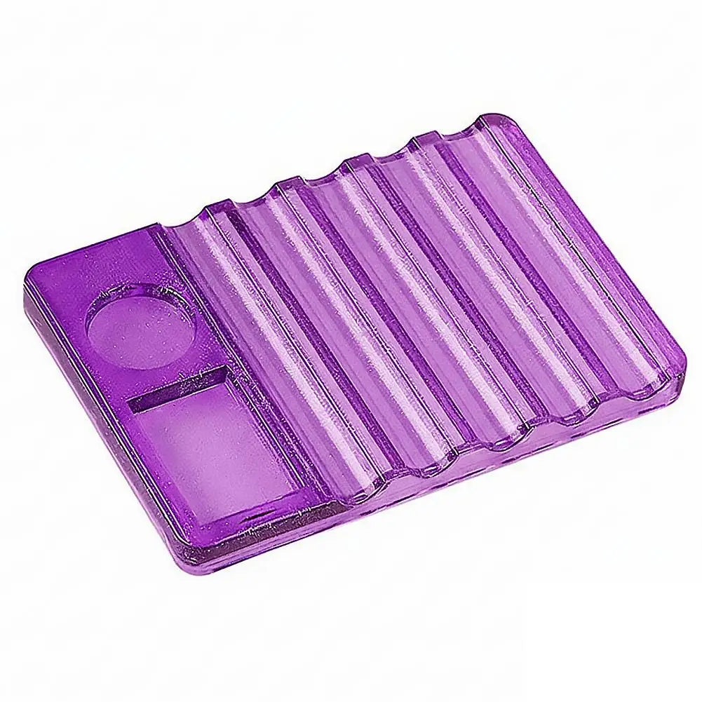 Acrylic Nail Art Brush Holder & Palette – 5-Pen Organizer Nail Art Organizer Oasis Select A CN