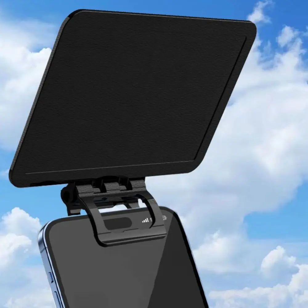 Anti-Glare Car Mobile Phone Sunshade Screen Protector Light Reduction Phone UV Protection Sunshade Adjustable Angle Portable Oasis Select