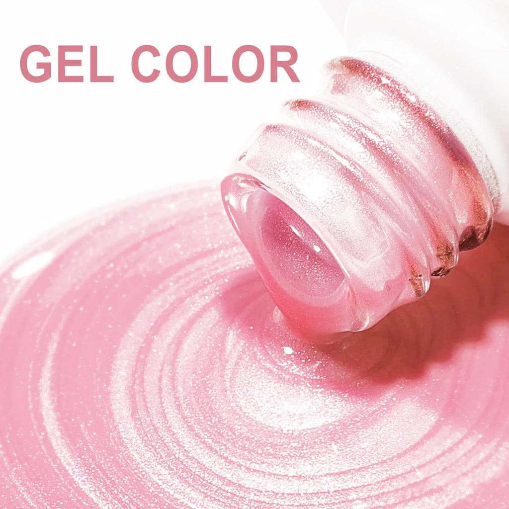 YURHERSU Soak-Off UV LED Gel Nail Polish – Long Lasting 10ml Gel Nail Polish Oasis Select