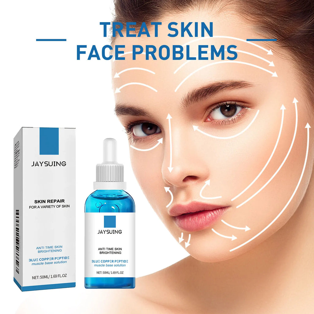 Blue Copper Peptide Face Serum – Hydrate, Firm & Brighten Face Serum Oasis Select