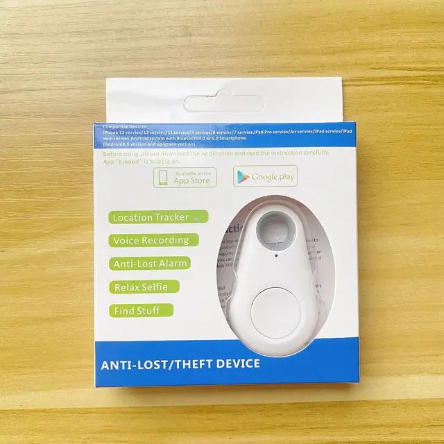 Bluetooth 5.0 Smart Tracker Tag – Key, Wallet & Pet Finder
