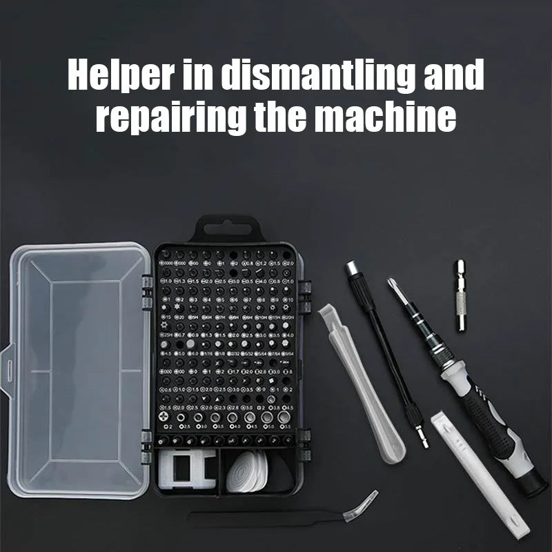 115 in 1 Precision Screwdriver Set Professional Multi-Function Repair Tool with 98 Magnetic Screw Driver Bits for iPhone Glasses Oasis Select