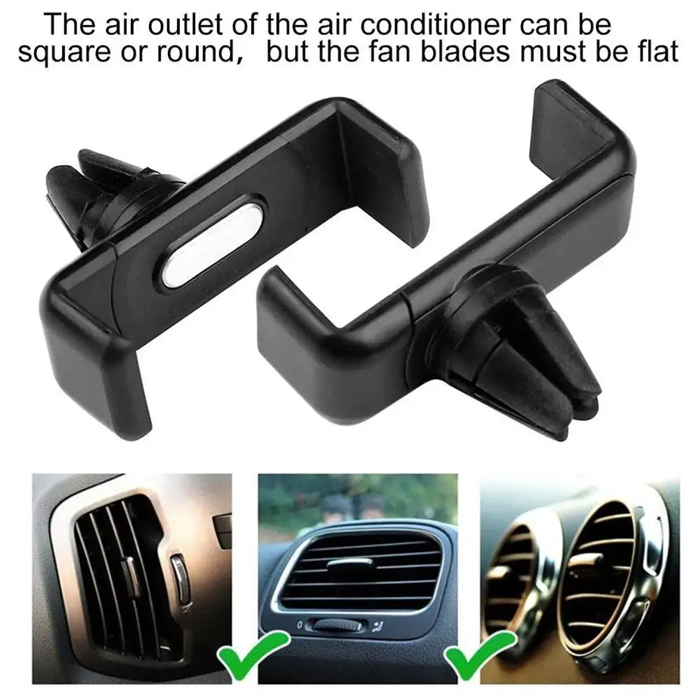 Universal Gravity Car Phone Holder – Air Vent Clip Mount