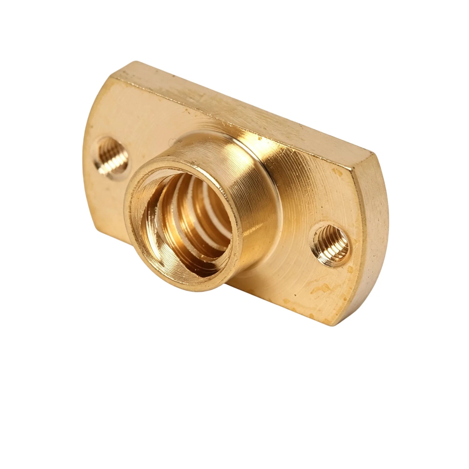 3D Printer Accessories T8 Screw Brass Flange T8POM Trapezoidal Nut Screw POM Nut Oasis Select Brass Nut
