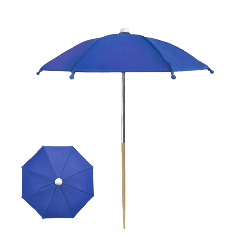 Detachable Plant Shade Umbrella UV Protection Weatherproof Plant Protecting Umbrella Decorative Garden Umbrella Shade Balcony Oasis Select Blue