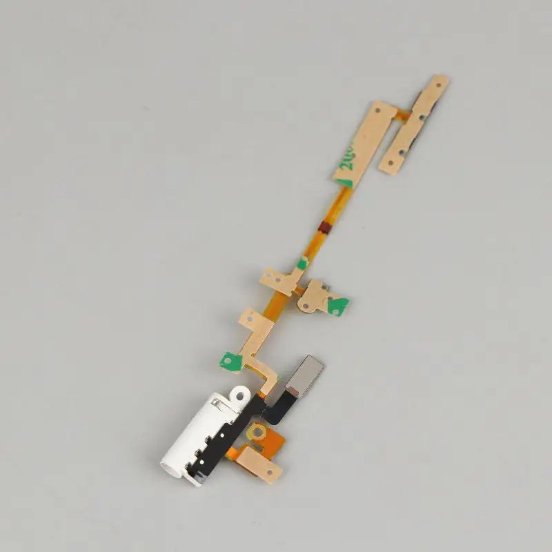 Hot Sale Power Audio Jack Volume Button Flex Cable For IPod Nano 6 6th Gen White Replacement Oasis Select Default Title