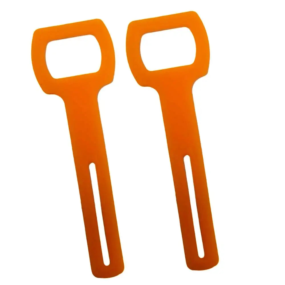 2/4 Pack Silicone Scuba Diving Regulator Mouthpiece Retainer Strap Wreck Diving 2nd Stage Octopus Regulator Holder Band Oasis Select Orange 2pcs