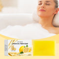Lemon Body Cleansing Soap Oil Control Deep Cleansing Pores Anti Acne Remove Dirt Exfoliating Moisturizing Nourishing Shower Soap Oasis Select 100g boxed